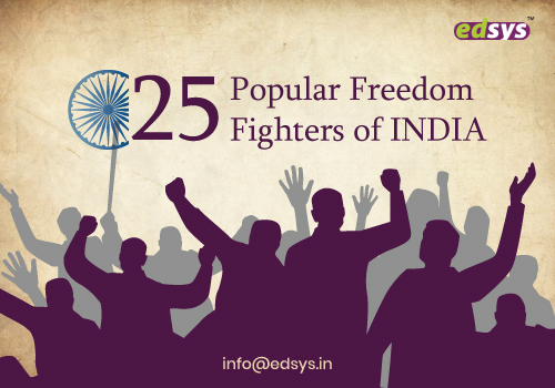 25 Popular Freedom Fighters of India